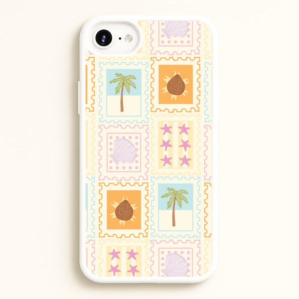 Tropical Stamps iPhone 6 Plus / 7 Plus / 8 Plus Case