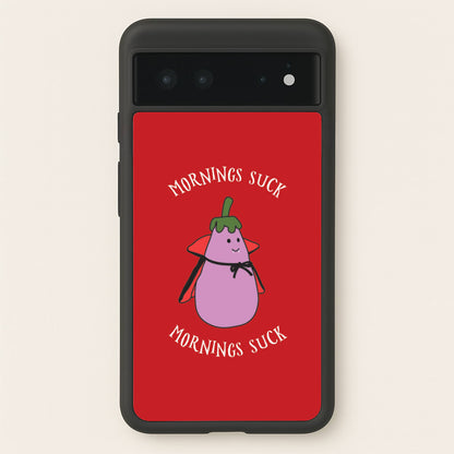 Mornings Suck Plush - Halloween Google Pixel 6 Case