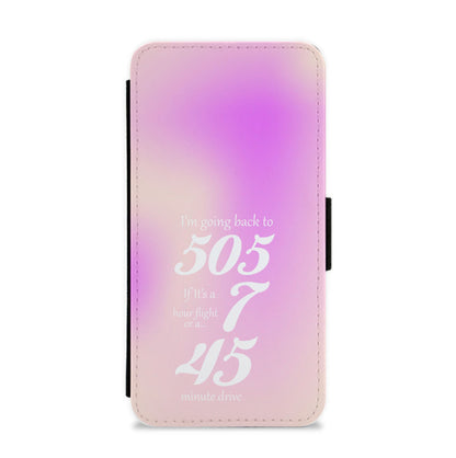 I'm Going Back To 505 - Arctic Monkeys Flip / Wallet Phone Case