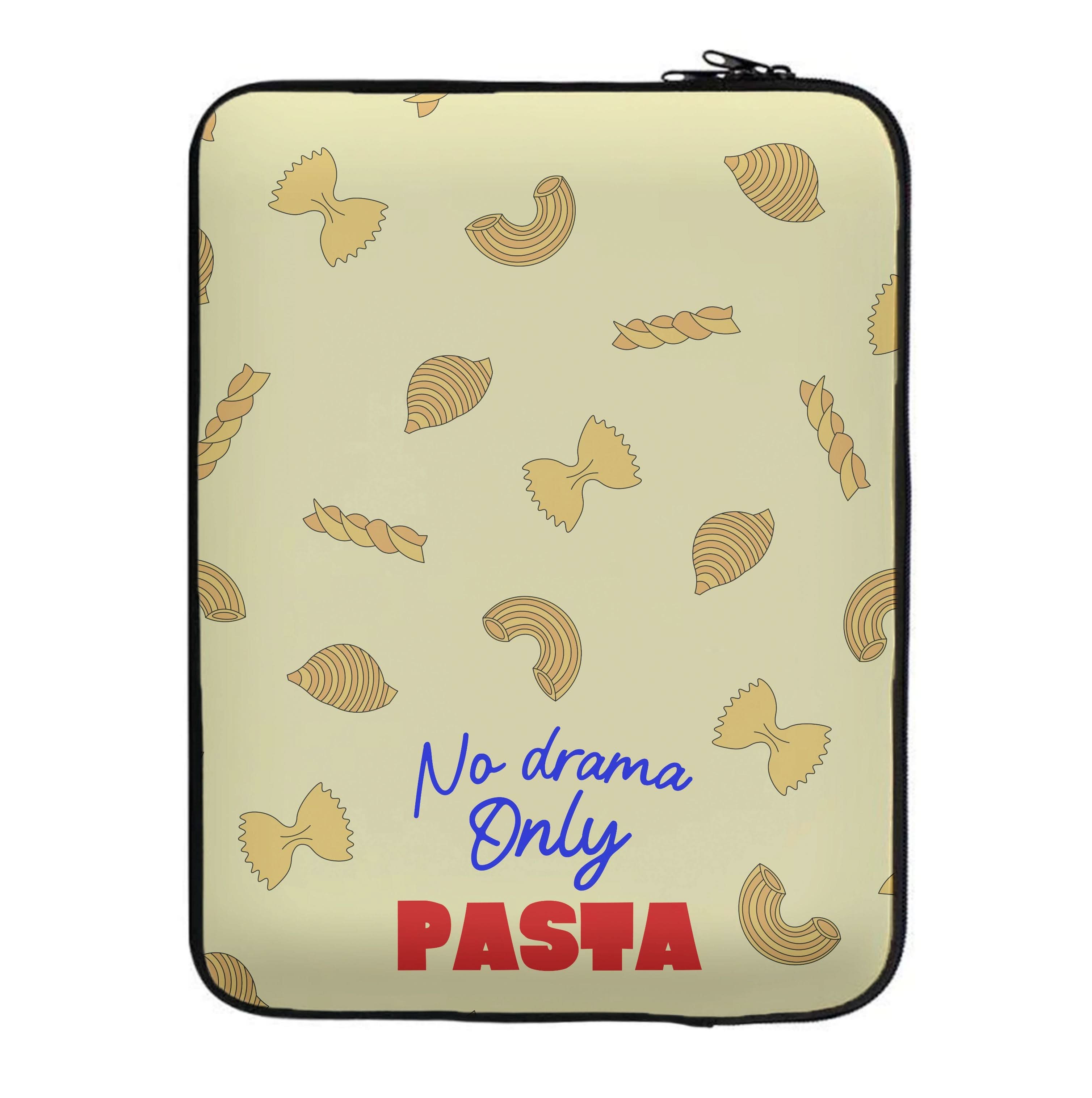 No Drama, Only Pasta Laptop Sleeve
