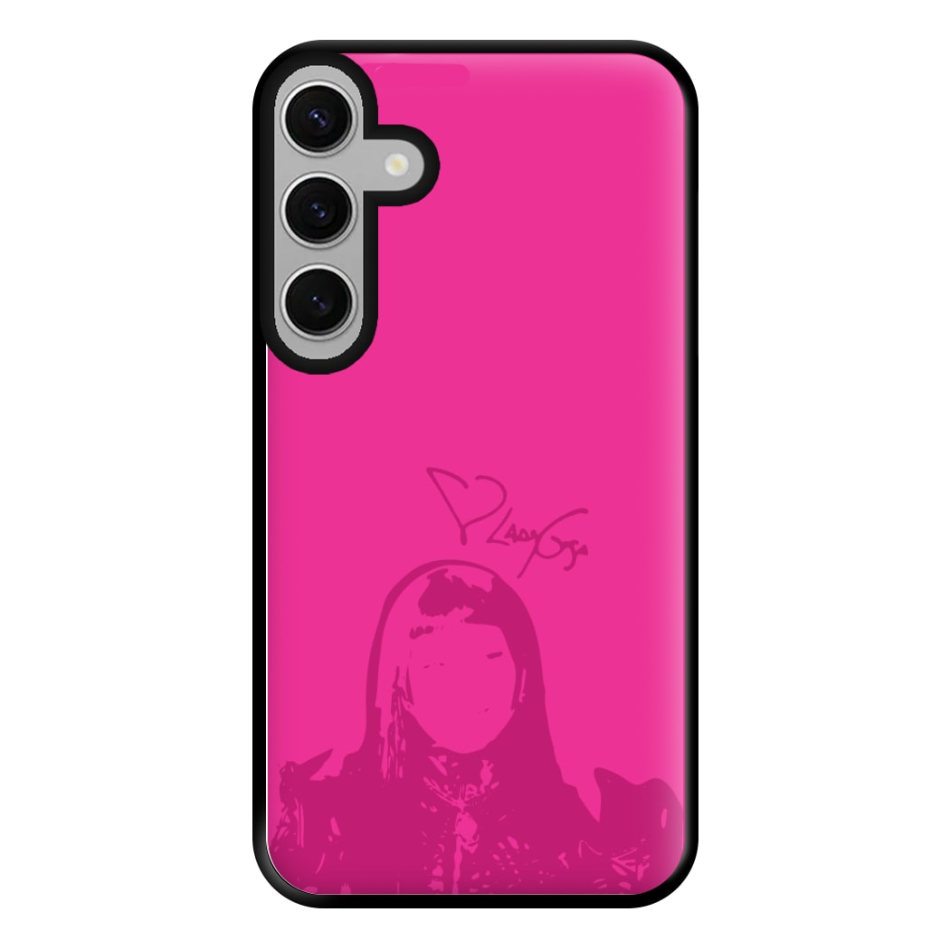 Pink Gaga Silhouette  Galaxy S24FE Case