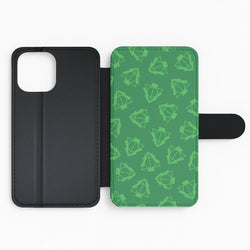 Christmas Tree Wizard Icon Pattern Flip Phone Case