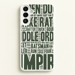 Cricket Wordscape Galaxy A34 Case