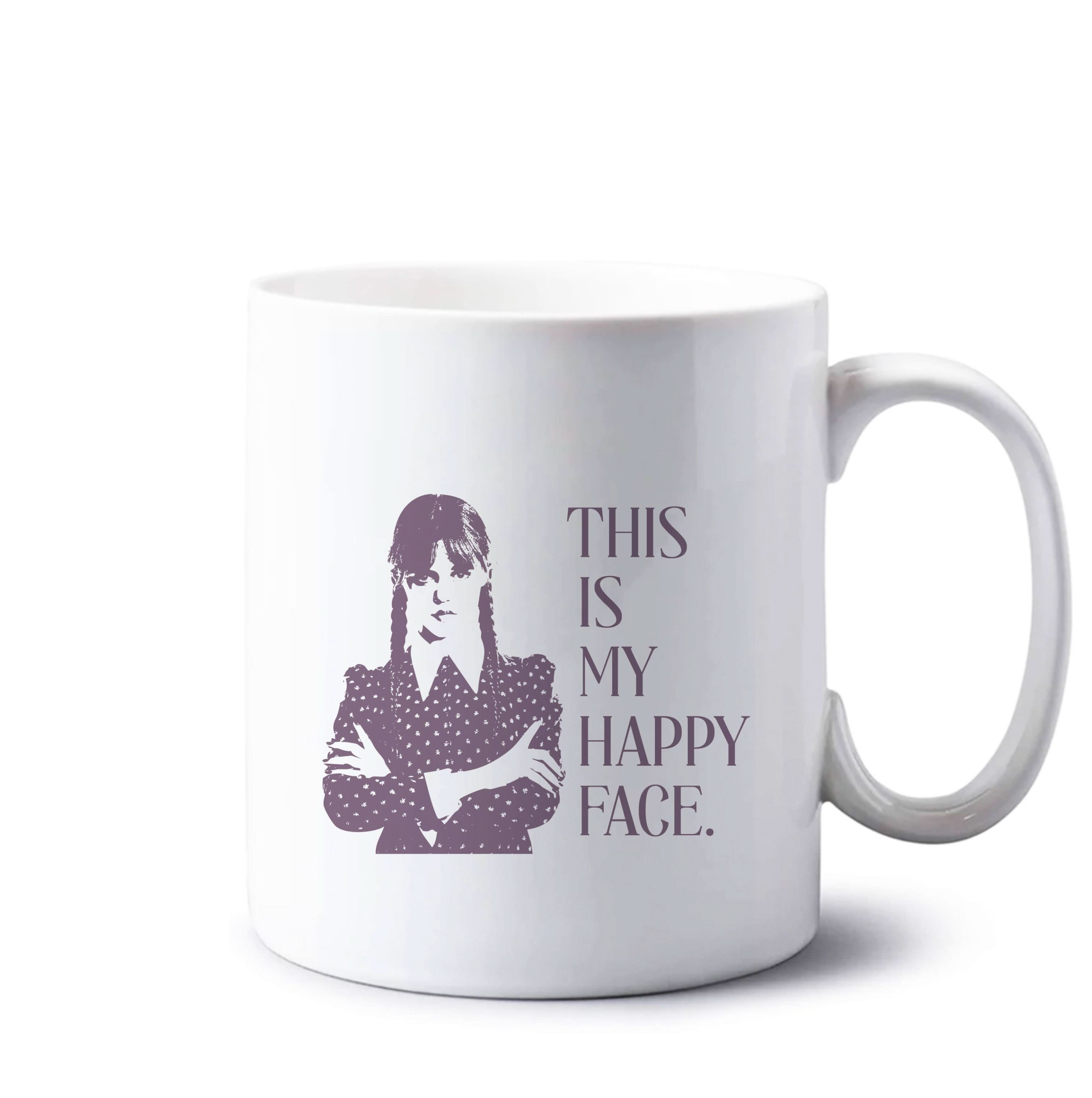 This Is My Happy Face Mug
