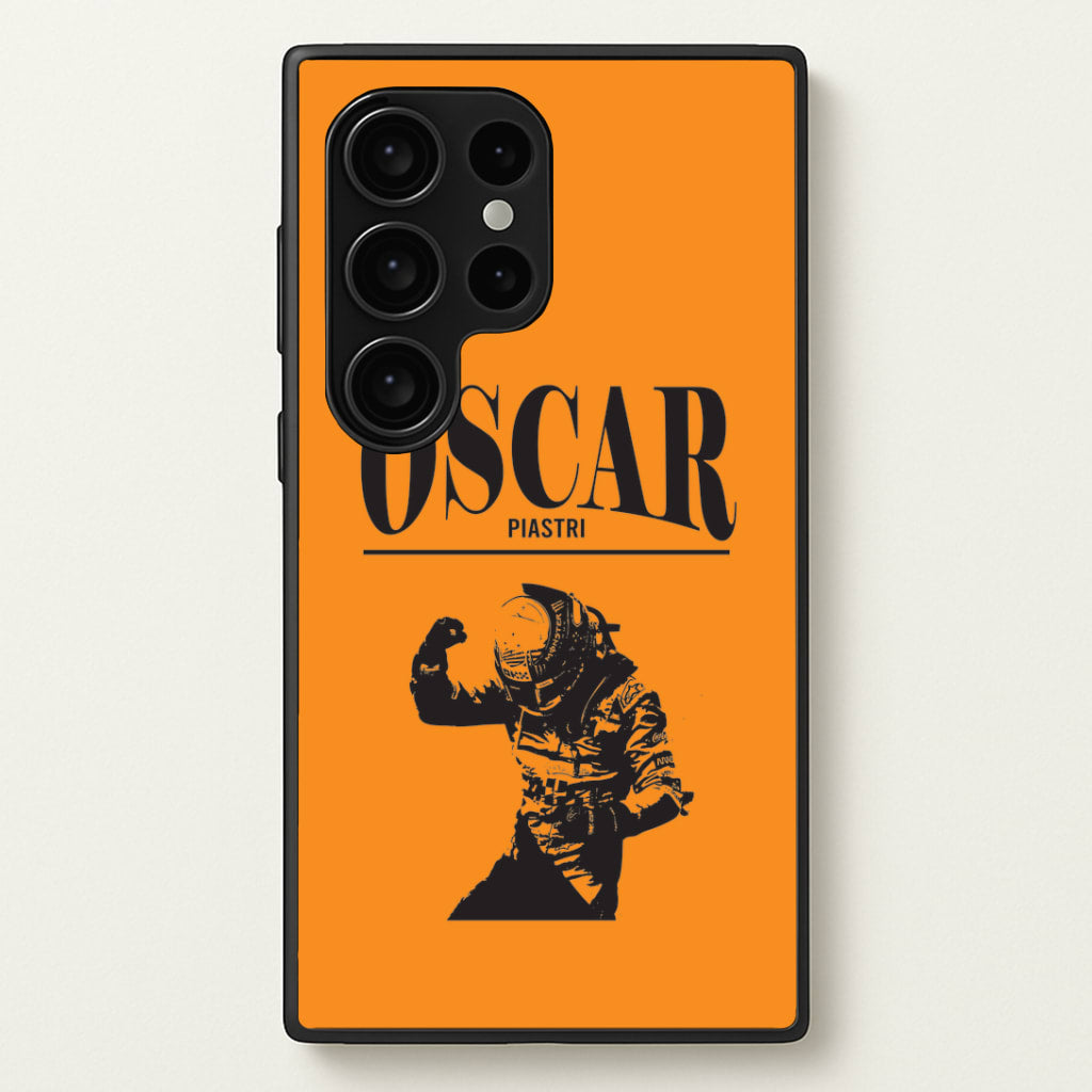 Oscar Orange And Black Galaxy S24 Ultra Case