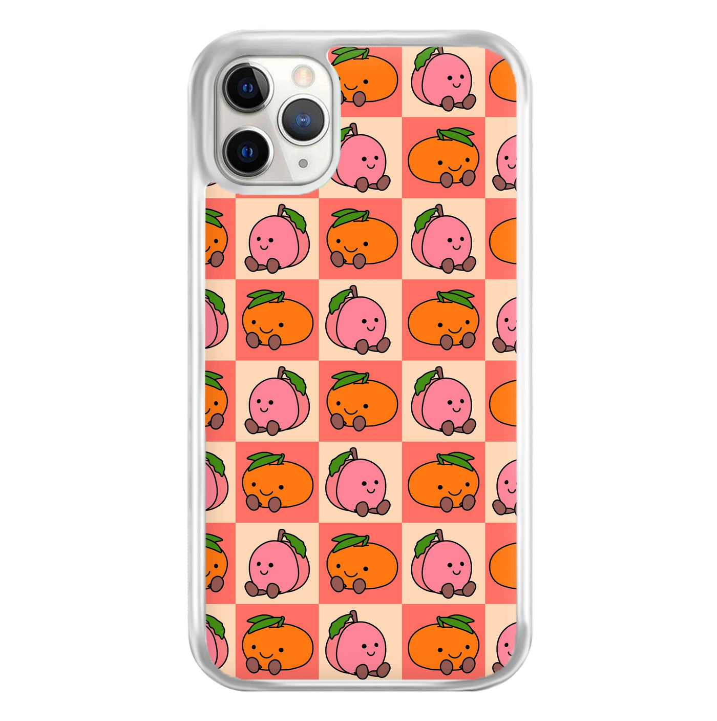 Oranges And Peaches - Plushy Phone Case