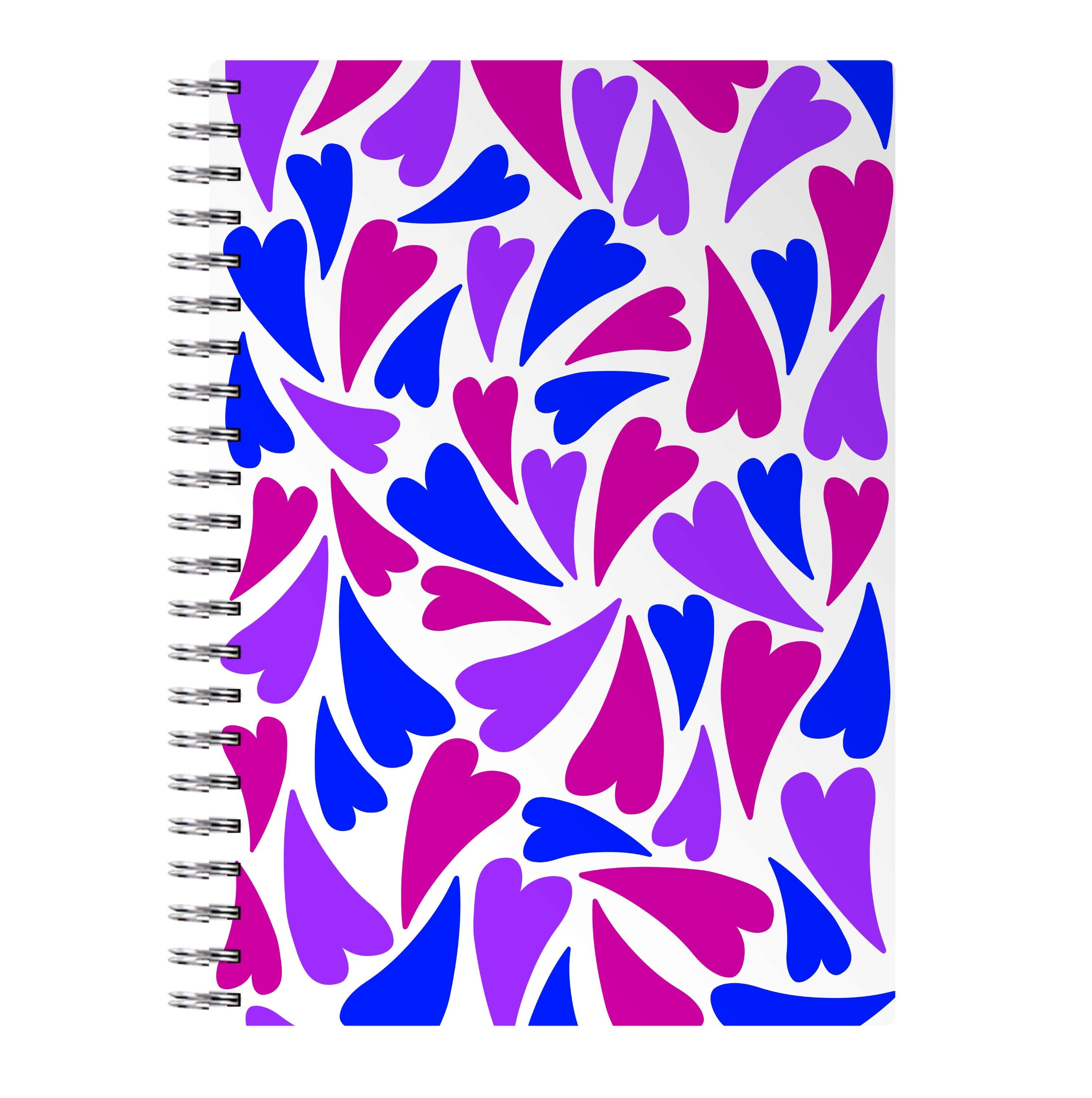 Bisexual Hearts - Pride Notebook