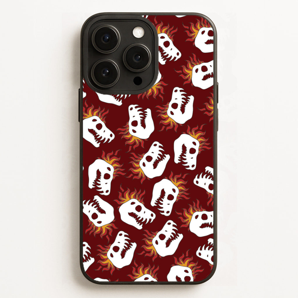 Bone Pattern - Dinosaurs Phone Case for iPhone, Samsung Galaxy and Google Pixel