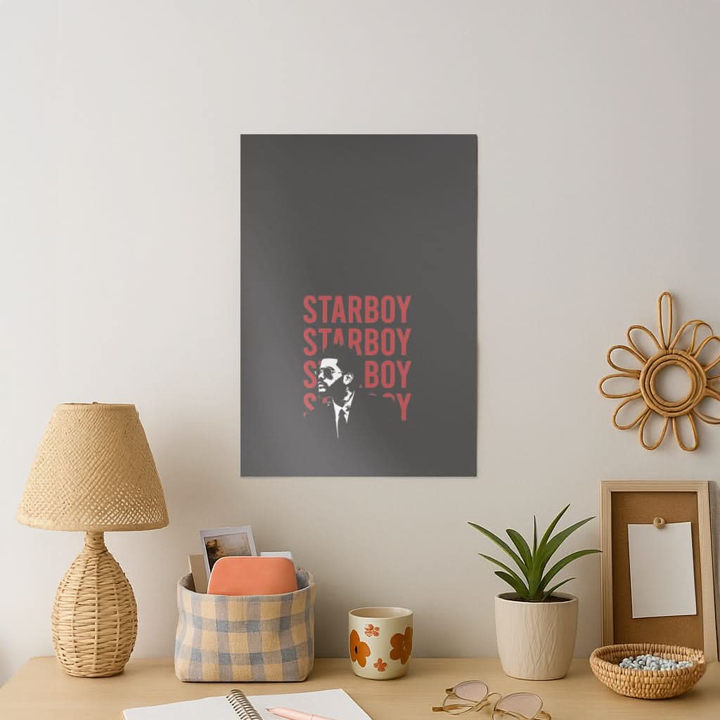 Starboy Singer Art Print