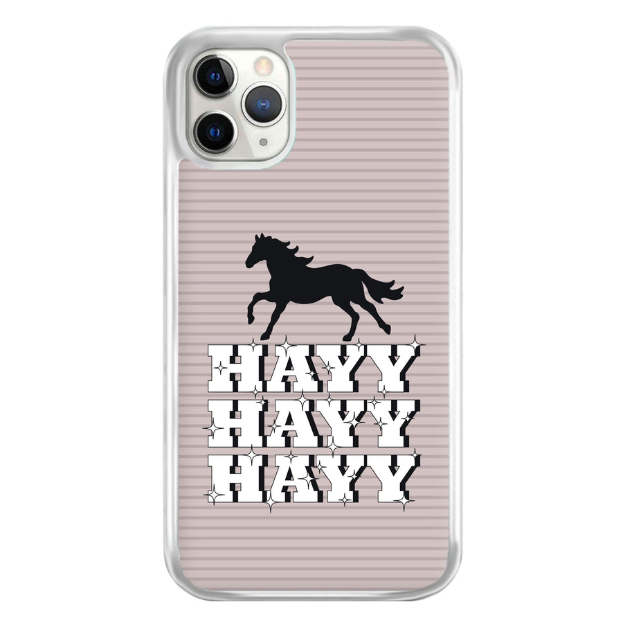 Hayy Hayy Hayy - Horses Phone Case