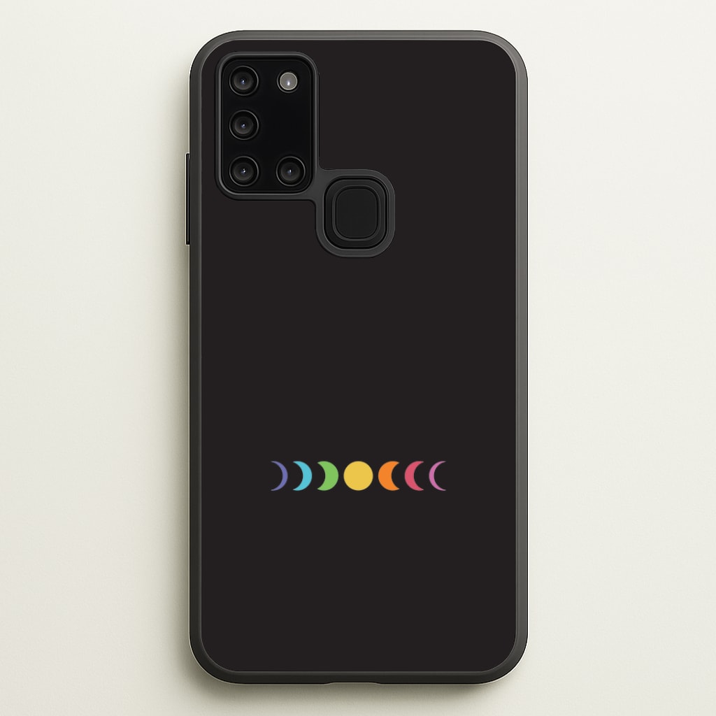 Band Moon Cycle Galaxy A21s Case