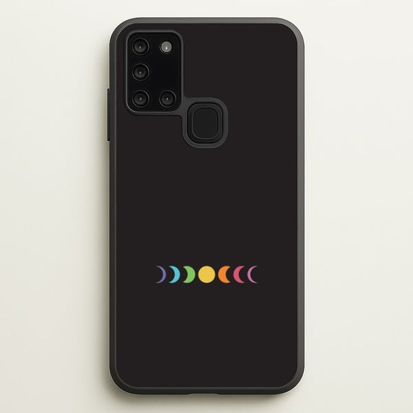 Band Moon Cycle Galaxy A21s Case