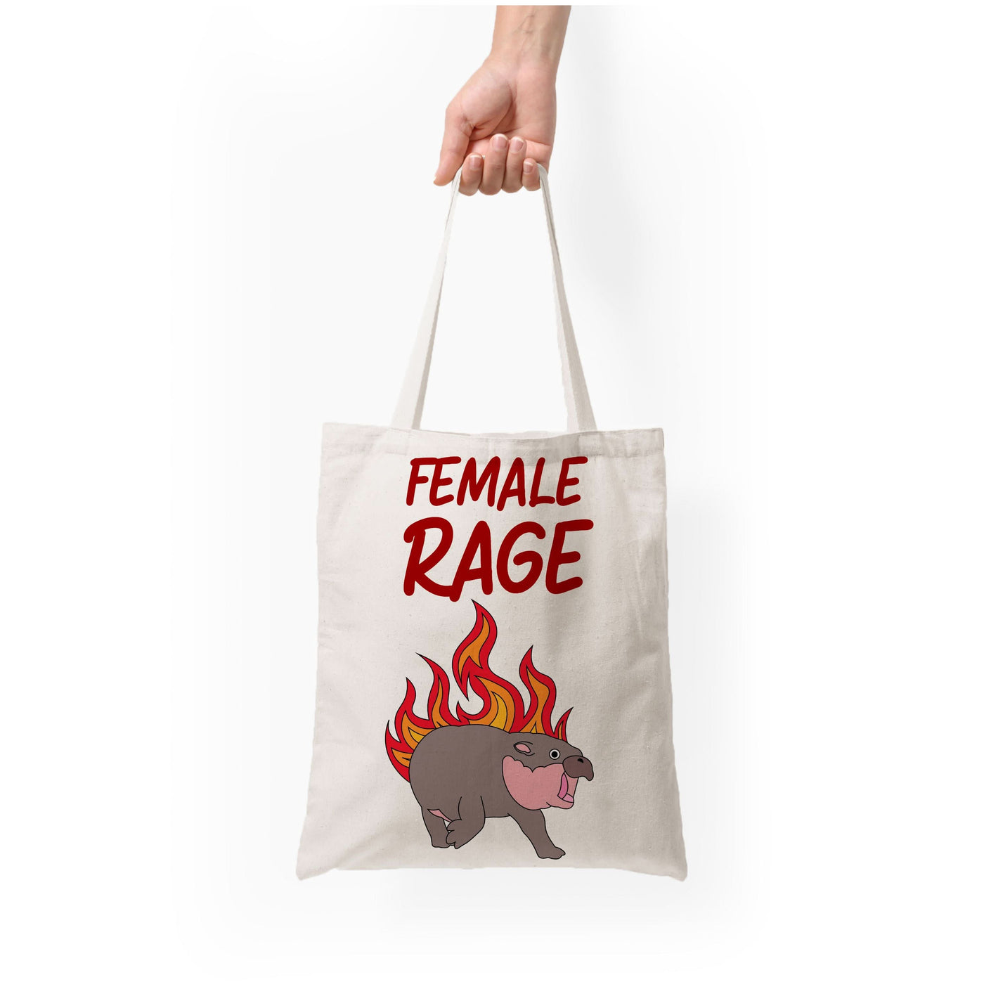 Female Rage Tote Bag