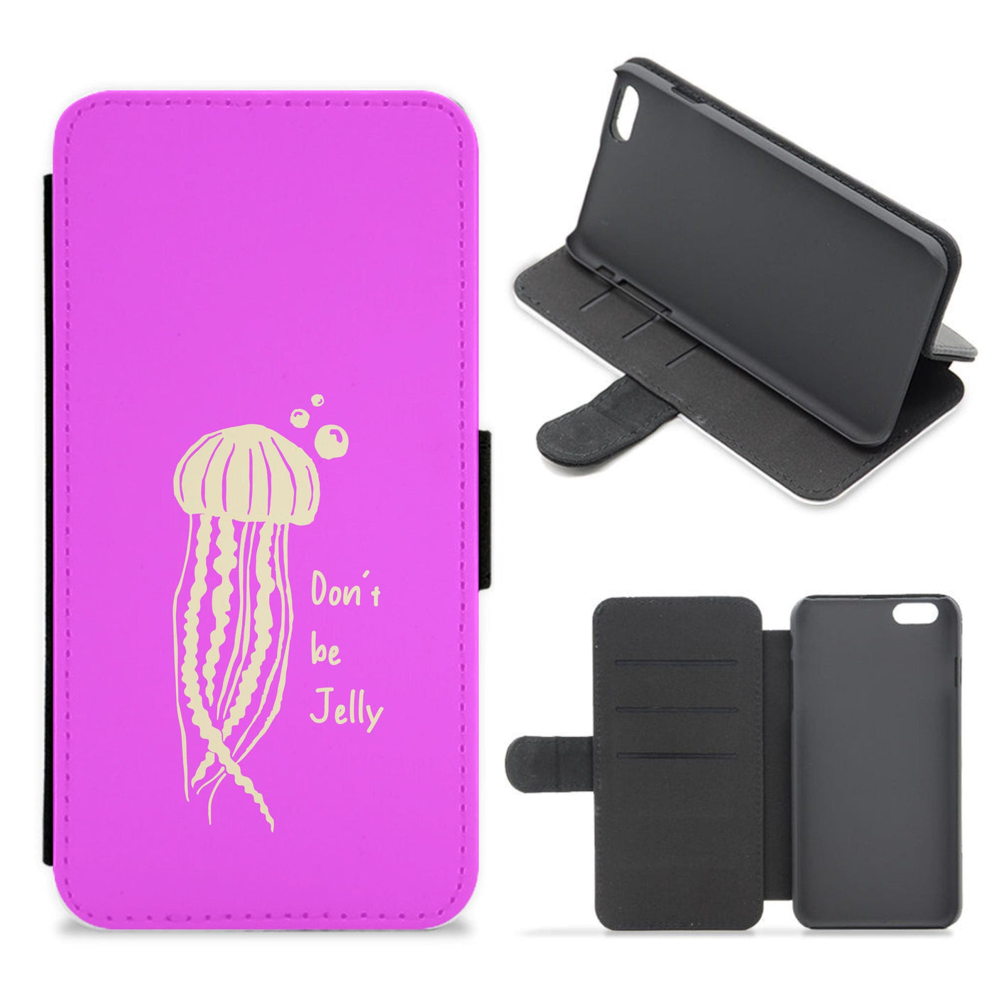 Don't Be Jelly - Sealife Flip / Wallet Phone Case