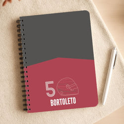 Bortoleto Helmet 2026 Notepad