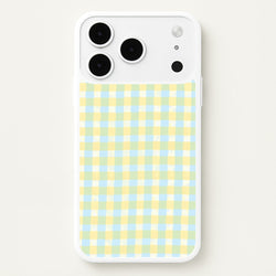 Lemonade Gingham iPhone 17 Pro Case