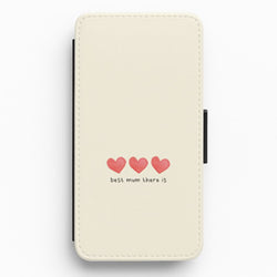 Best Mum There Is Flip / Wallet Phone Case