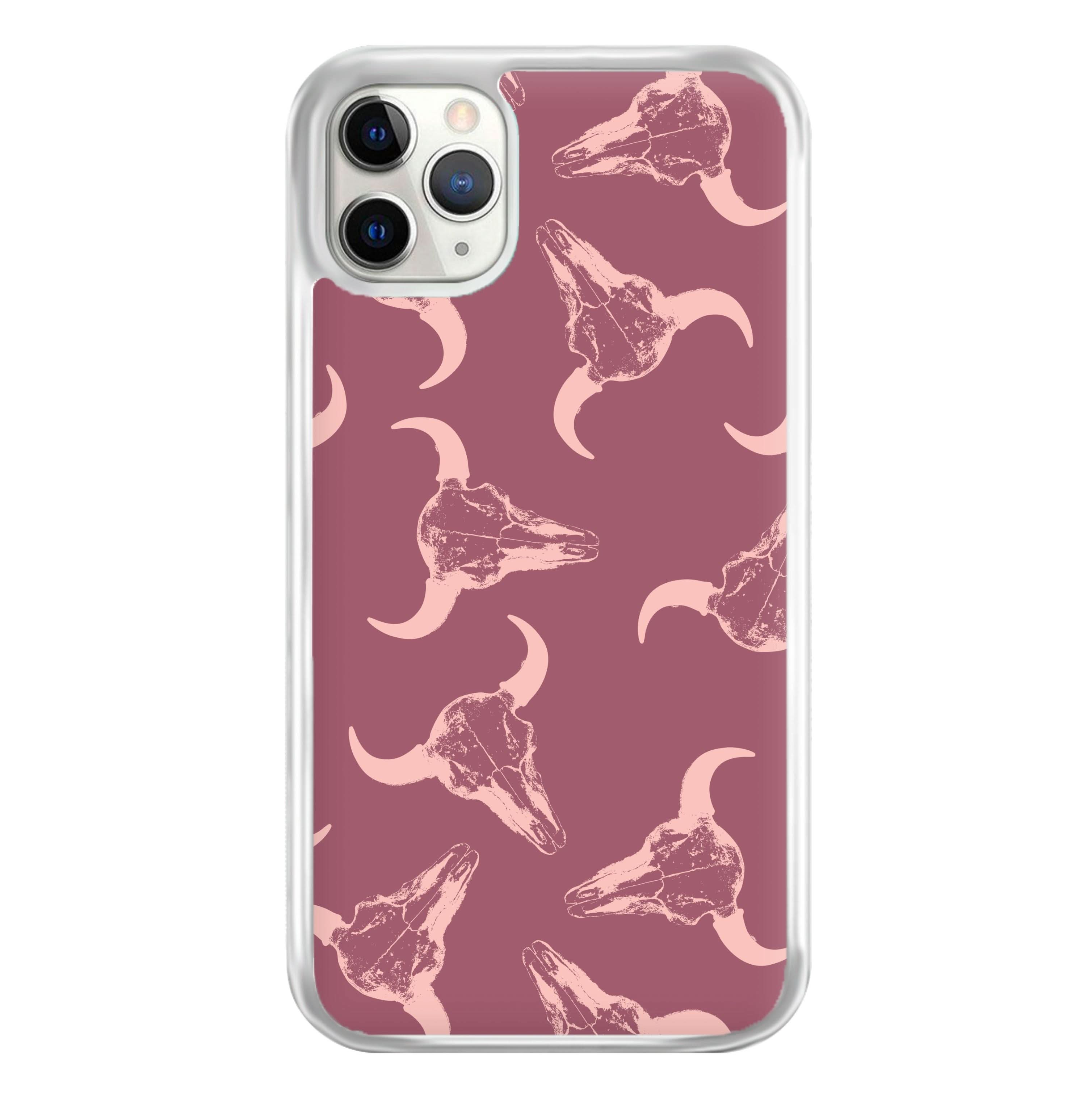 Pastel Skulls Pattern Phone Case