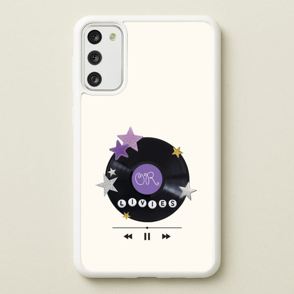 Amethyst Vinyl Scrapbook Galaxy S20FE Case