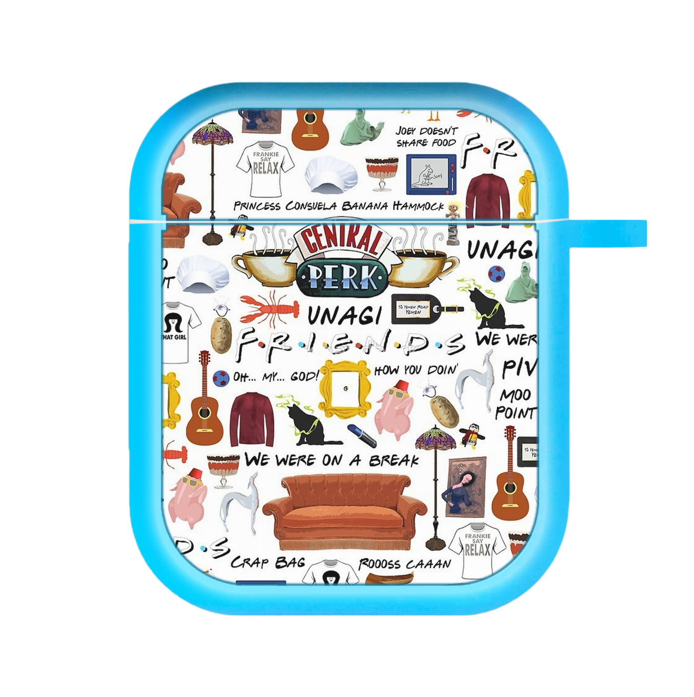 Friends Collage AirPods Case