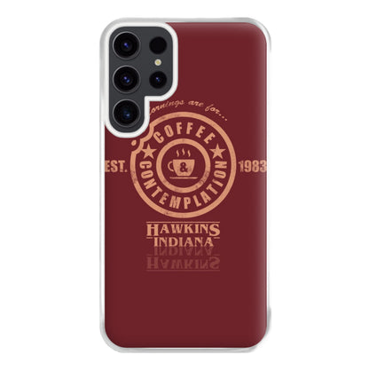 Coffee Contemplation Phone Case