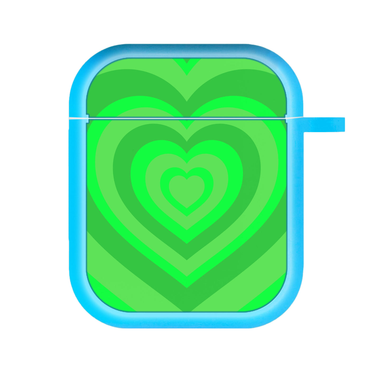 Green - Colourful Hearts AirPods Case