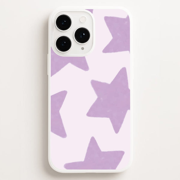 Lilac Stars iPhone 12 Pro Max Case