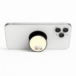 Cute Christmas Marshmellow Plushies Phone Stand