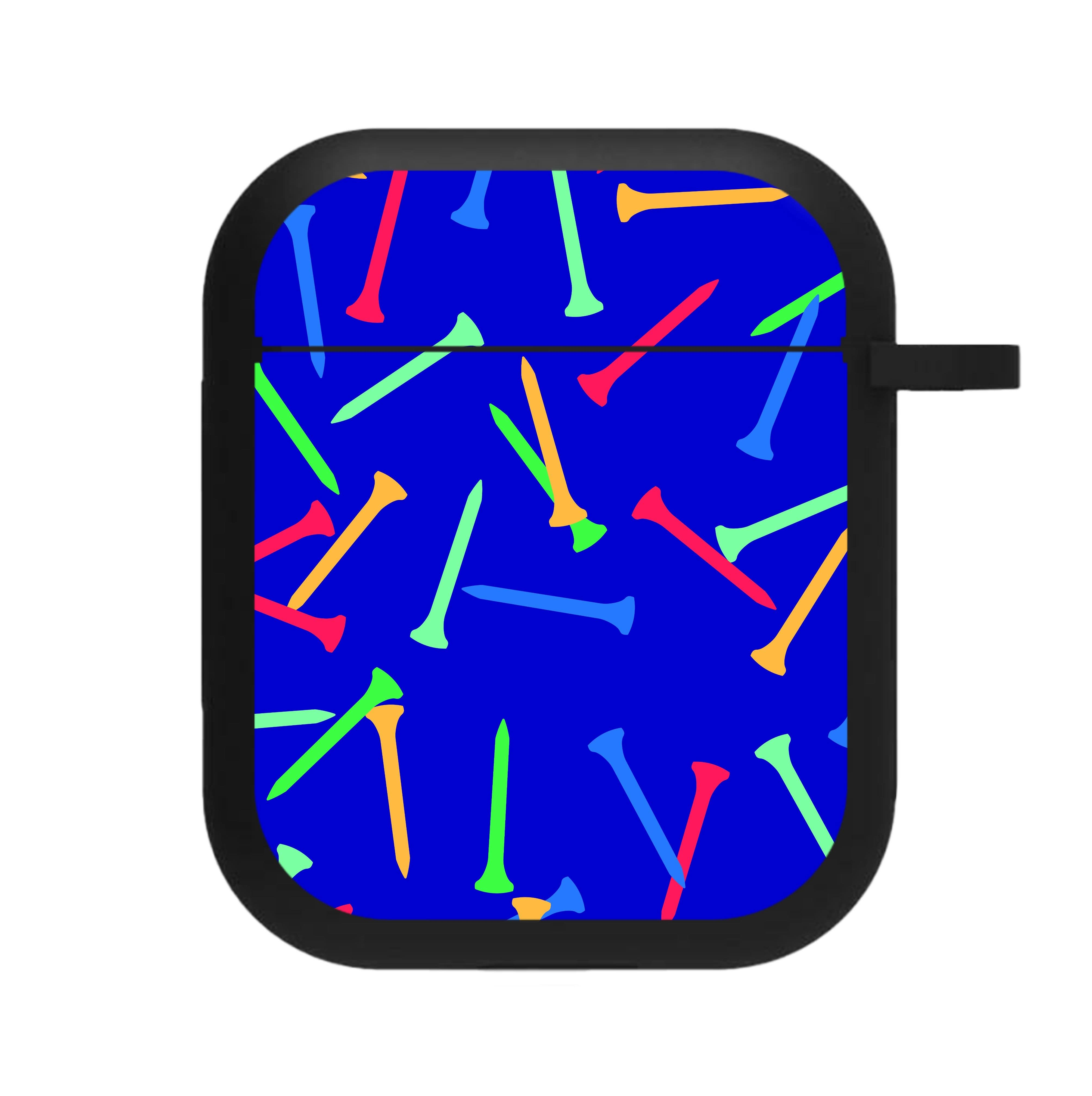 Golf Tees Pattern AirPods Case