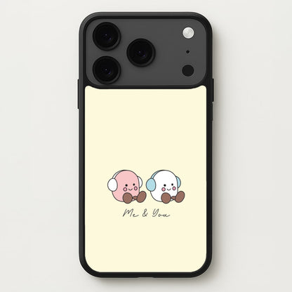 Cute Christmas Marshmellow Plushies iPhone 17 Pro Case
