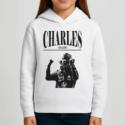 Charles Red And Gold Girls Hoodie