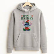 Cute Blue Alien Elf Hoodie 2