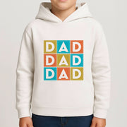 Dad Cubes Kids Hoodie 4