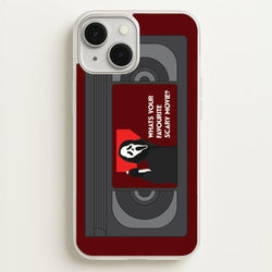 Horror Movie 7 VHS Tape iPhone 13 Case