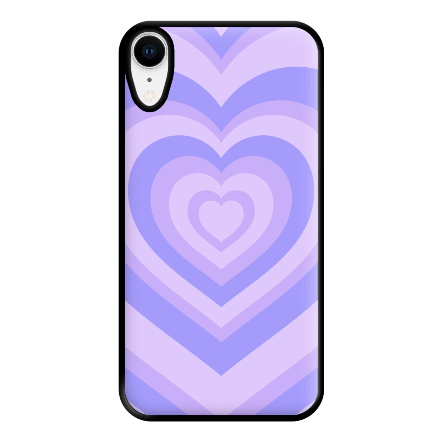 Purple - Colourful Hearts Phone Case