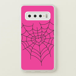 Spiderweb Hearts II Galaxy S10 Plus Case