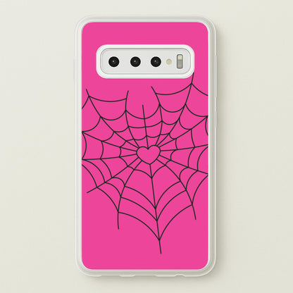 Spiderweb Hearts II Galaxy S10 Plus Case