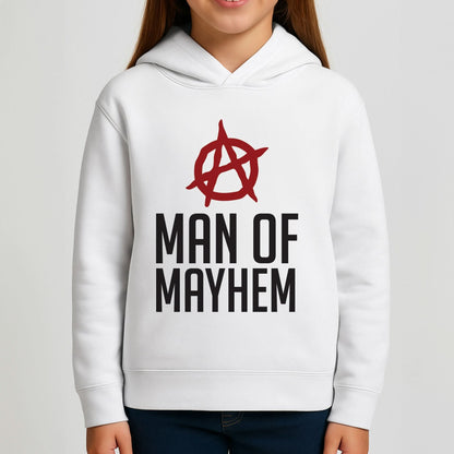 Man Of Mayhem Girls Hoodie
