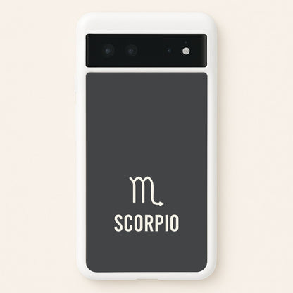 Scorpio Pastel Zodiac Google Pixel 6 Case