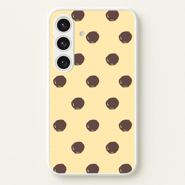 Vanilla & Chocolate Buttons Galaxy S25 Case