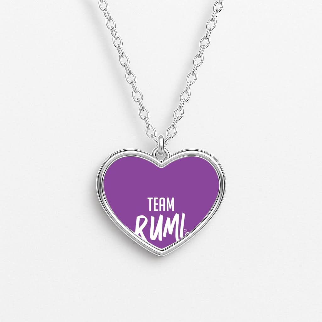 Team Rumi Heart Necklace