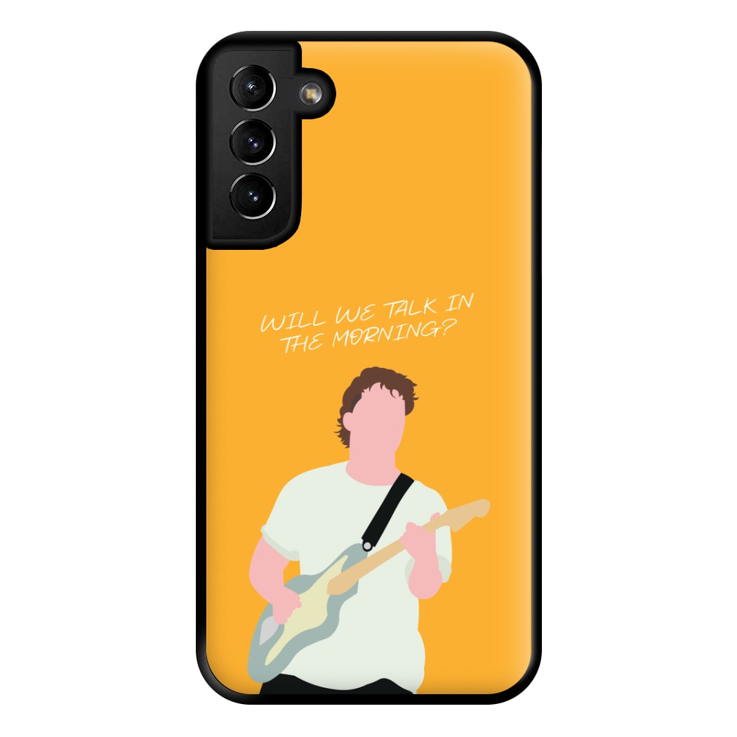 Will We Talk In The Morning Yellow Galaxy S21 Plus Case