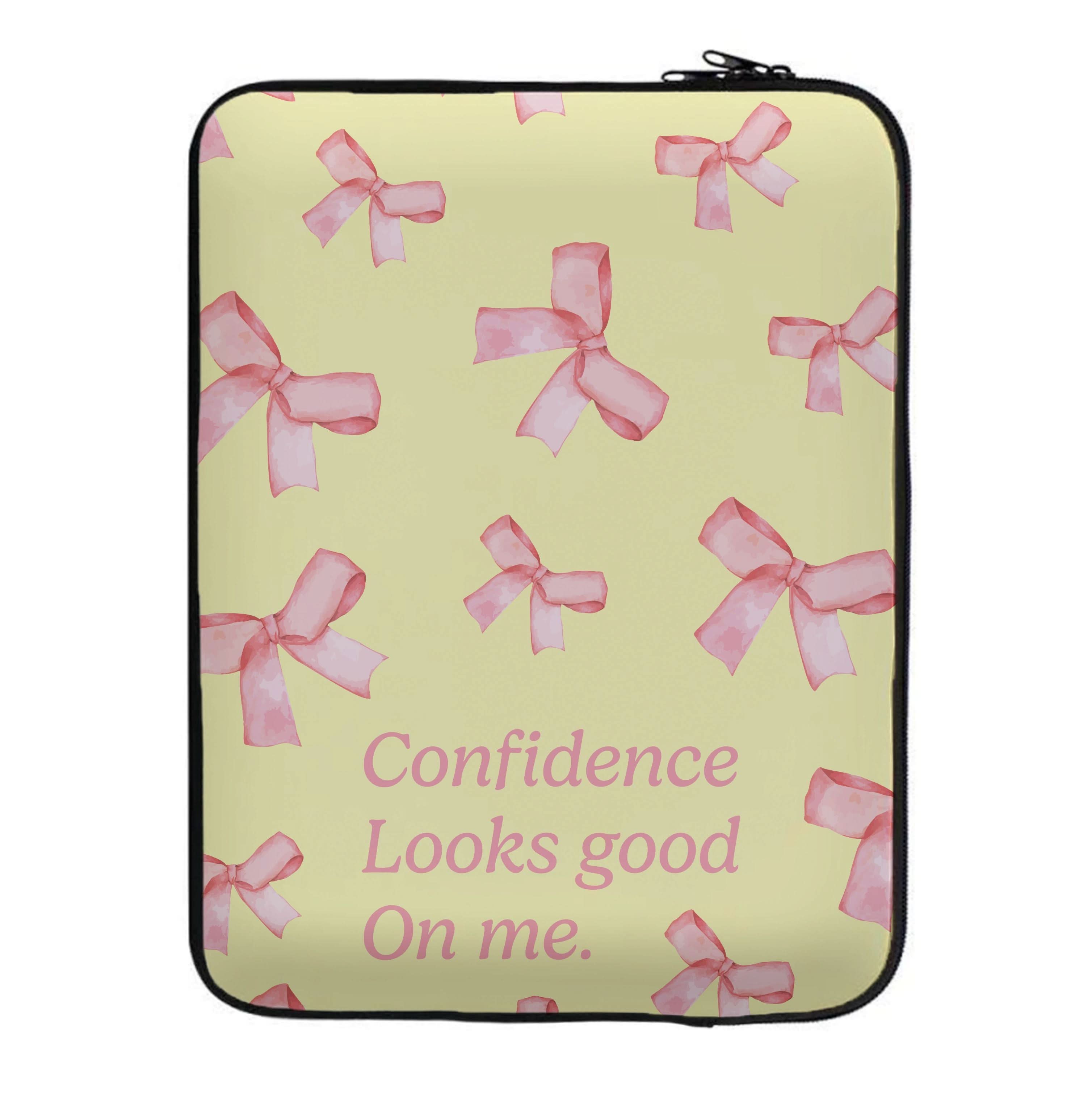 Coquette Confidence Looks Good On Me Laptop Sleeve