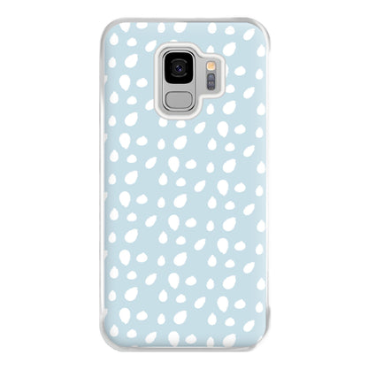 Pastel Blue Dots Phone Case