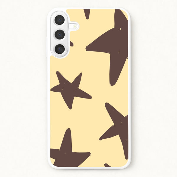 Vanilla & Chocolate Stars Galaxy A57 Case