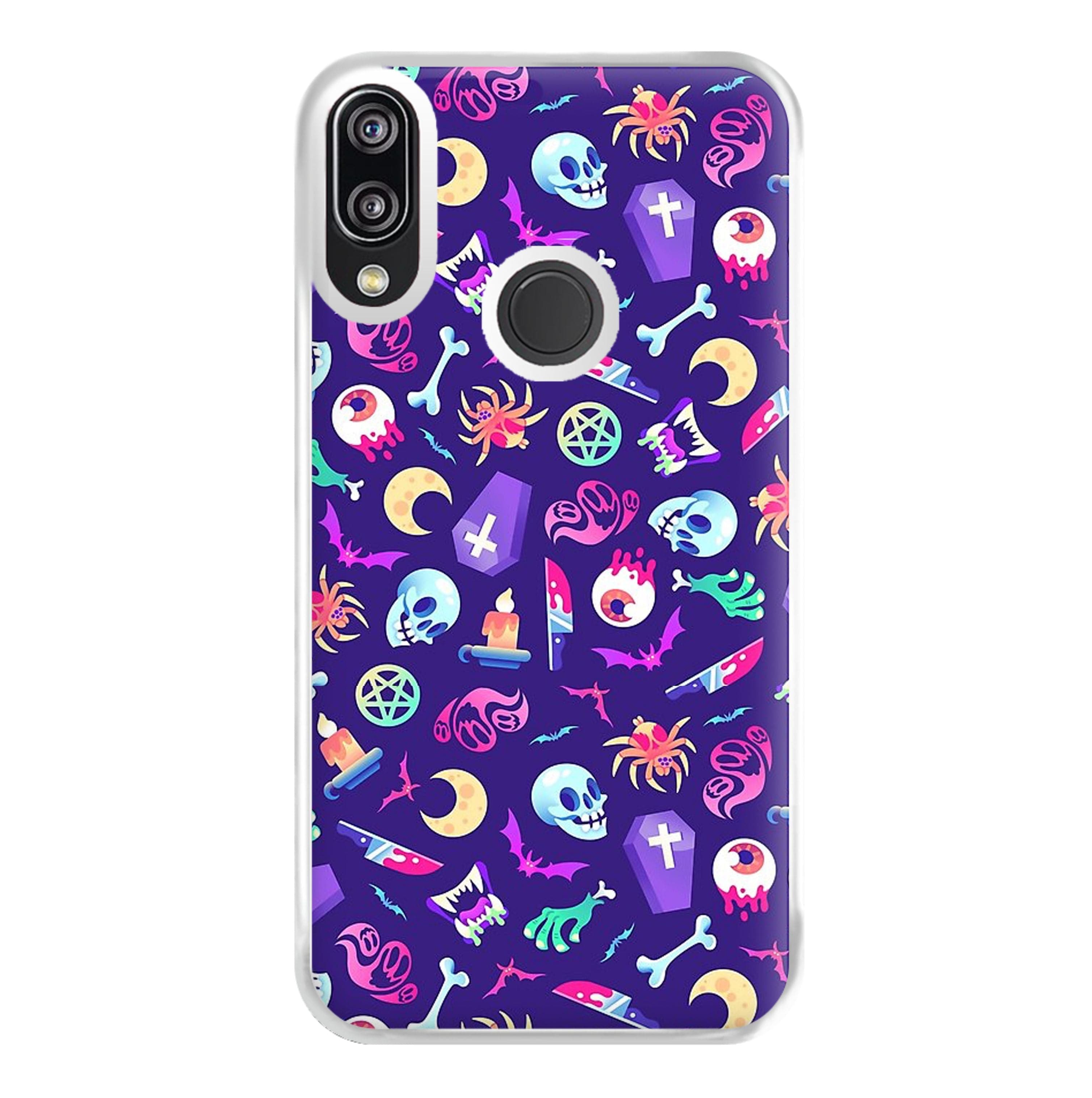 Horroriffic Halloween Pattern Phone Case