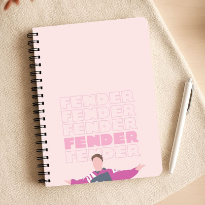 Fender Pink Sports Jersey Notepad