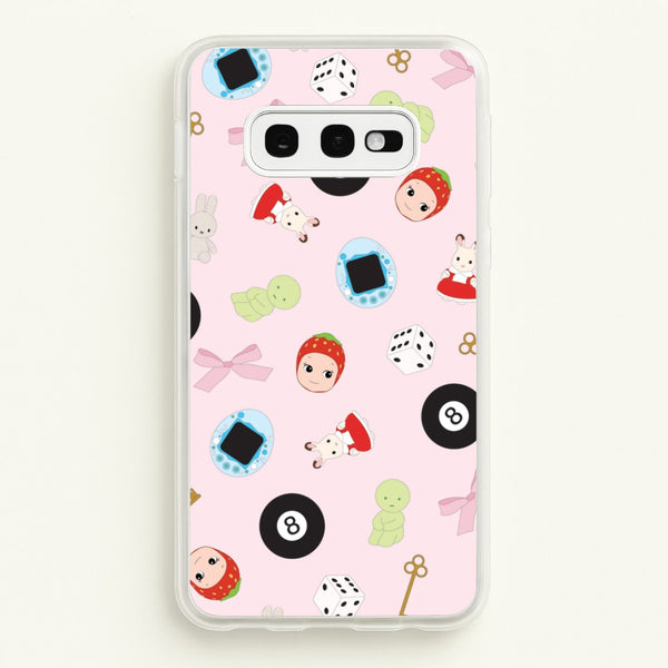 Trinkets Pattern Galaxy S10e Case