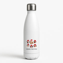 Strange Crew Christmas White Water Bottle