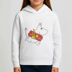 Red Present Moom Girls Hoodie